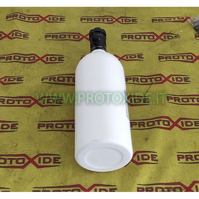 copy of Bombola NOS protossido d'azoto per moto 1 kg alluminio VUOTA